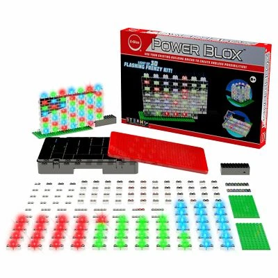 pARTS™ Flashing Frenzy LED Building Blocks - E-Blox® - Image 1 of 4