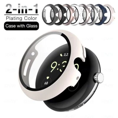 For Google Pixel Watch 1 & 2 Case Screen Protector Full Protective Cover - Image 1 of 4