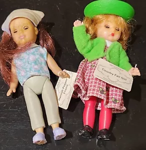 McDonalds Madame Alexander Country Fair Girl and Hannah Pepper's Friend - Foto 1 di 2