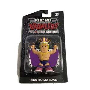 King Harley Race Micro Brawler Profesional Lucha Exclusiva WWF Luchador All Star Ed - Imagen 1 de 6