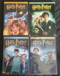 New sealed "Harry Potter" DVDS Years 1-4 Hogwarts - Picture 1 of 3