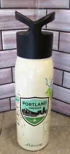 Wasserflasche - 24 Unzen - Liberty Bottleworks - Portland Oregon Karte - USA-Radfahren - Bild 1 von 11
