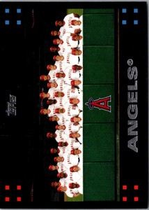 2007 Topps Los Angeles Angels #594 Los Angeles Angels Baseball Card