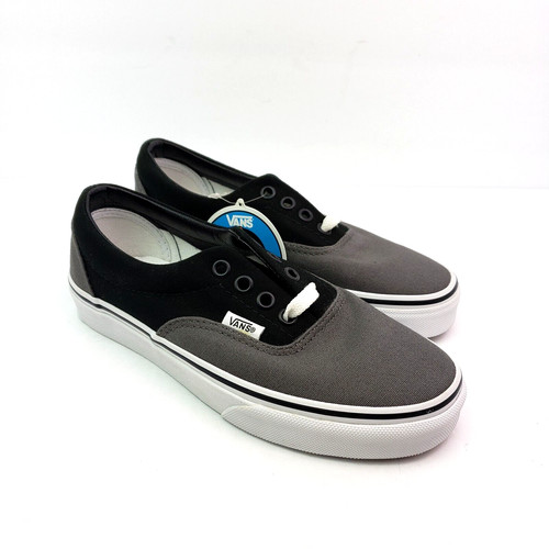 Scarpe da skate basse Vans Era classiche da donna taglia 5 grigio peltro nere stringate