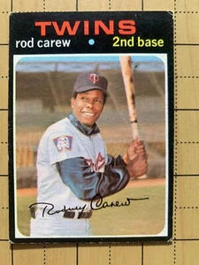 Topps caña de béisbol Carew 1971 #210 - Imagen 1 de 2
