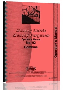 Manual combinado de operadores Massey Harris 92 - Imagen 1 de 1