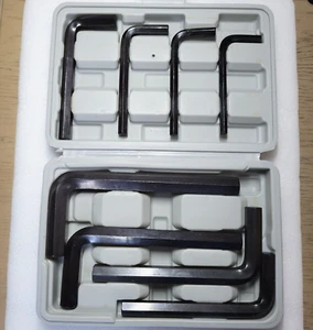 Jumbo Allen Wrench Set - 8 Pack - Metric Sizes - Carbon Steel - Picture 1 of 2