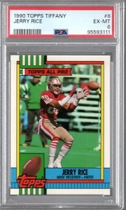 Jerry Rice 1990 Topps Tiffany #8 - Picture 1 of 2