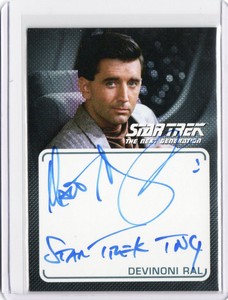 Star Trek TNG Archives & Inscriptions Auto A26 Matt McCoy as Devinoni Ral