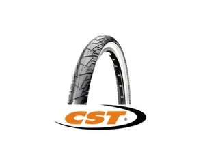CST C1218 Cruiser Tyre - 26 x 2.125 - For MTB / City Bikes - Black & White - Picture 1 of 3