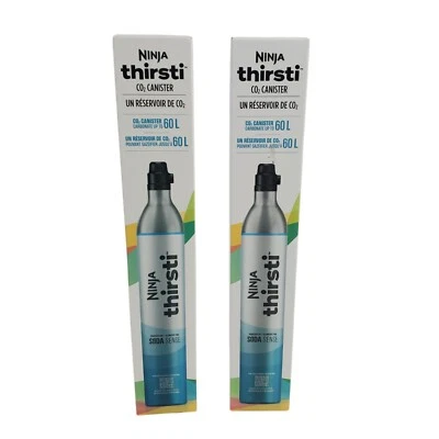 Ninja Thirsti CO2 Canister Soda Sense Refill 2 PACK - Image 1 of 3