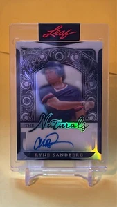 2023 Leaf Vibrance The Naturals Ryne Sandberg Autograph /20 - Picture 1 of 2