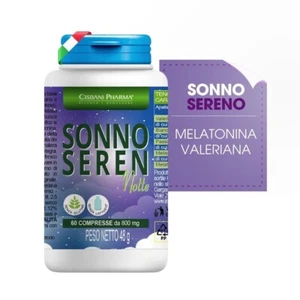 Sonno Seren, Melaton per dormire | 60 cpr Biancospino Valeriana e Melissa - Foto 1 di 4
