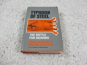 Typhoon Of Steel The Battle For Okinawa BCE James & William Belote HC Book Club - Picture 1 of 19