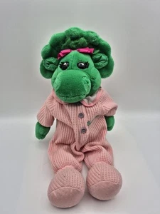 Barney & Friends Sleepy Time Baby Bop Dinosaur Plush Pajamas Bedtime Lyons 17" - Picture 1 of 8