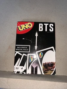 UNO BTS Edizione Speciale Gioco di Carte Mattel (2018), Scatola Danneggiata, Vedi Foto - Foto 1 di 6
