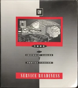 1993 Chevrolet Camaro Pontiac Firebird Service Readiness Press Kit - Picture 1 of 2