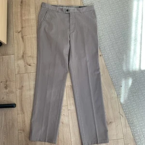 Brax Herren Chino Hose Gr. 52, L 34, W 36 Baumwolle Elastan Hellbraun - Bild 1 von 5