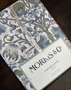 Morris & Co LODDEN OBLONG Tablecloth 60 X 102” Seats 8 - 10 FLORAL BEAUTIFUL! - Bild 1 von 9