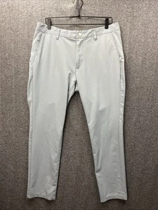 Pantalones de golf Bonobos grises elásticos a medida para hombre talla 35x32 * - Imagen 1 de 9