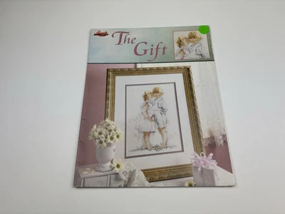 Leisure Arts Lanarte The Gift Counted Cross Stitch Pattern 2R - Image 1 of 3