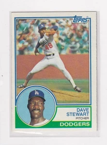 1983 Topps Baseball # 532 Dave Stewart schöne Karte - Bild 1 von 2