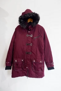 In The Attic Fur Hoodie Duffle Parka | Vkei Gothic Style - Picture 1 of 9