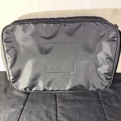 Private Label 鞋包 13.5 码男式黑色尼龙 — 第 1/4 张图片