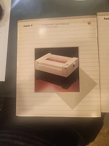 Vintage Apple Dot Matrix And Imagewriter Printer User’s Manual Parts II Only - Picture 1 of 6