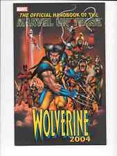 Official Handbook Of The Marvel Universe Wolverine #1 2004 VF+ Marvel Comics