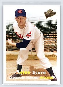 HERB SCORE 2004 Topps All-Time Fan Favorites 1957 Style #139 Cleveland Indians
