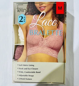 Felina Ladies' Lace Bralette 1 or 2 Bra - Picture 1 of 27