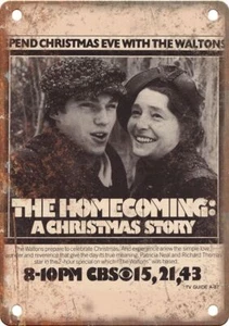 The Waltons Homecoming Christmas TV Show 12" X 9" Reproduction Metal Sign IC134 - Picture 1 of 1
