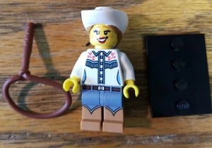 LEGO Series 8 Cowgirl minifigure - Picture 1 of 1