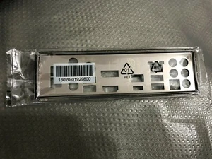 ASUS IO SHIELD FOR ASUS MAXIMUS VIII HERO ALPHA ( INSULATED) , ORIGINAL - Afbeelding 1 van 1