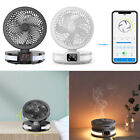 Air Circulator Fan Portable Aromatherapy Desktop Cooling Fan 4 Speed Setting