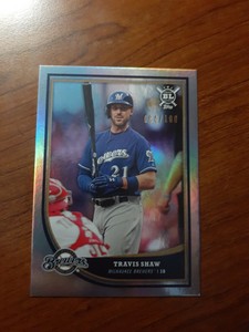 Travis Shaw - 2018 Topps Big League #181 - Rainbow Foil SP SSP - Free Shipping 