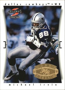 1997 Score Hobby Reserve Dallas Cowboys Football Card #43 Michael Irvin