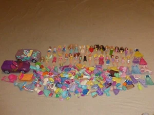 LOTE DE 34 MUÑECAS FIGURA VESTIDO MAGICLIP ESTILO BOLSILLO PRINCESA POLLY DISNEY    - Imagen 1 de 11