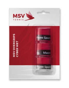 MSV Overgrip Cyber Wet, 3 / pack, red - Picture 1 of 1