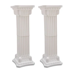 2 Wedding Roman Column,Flower Pots Holder,Party Decor,Landscaping Roman Pillar - Bild 1 von 15