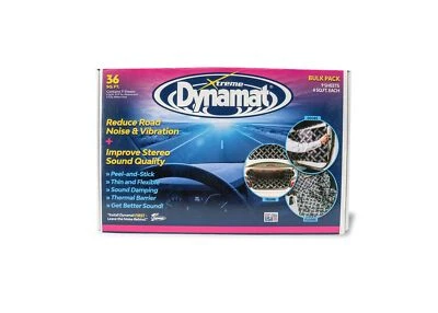 Dynamat 10455 18 x 32 x 0,067 дюйма толстый самоклеящийся звукоизолятор с Xtre... - Изображение 1 из 4
