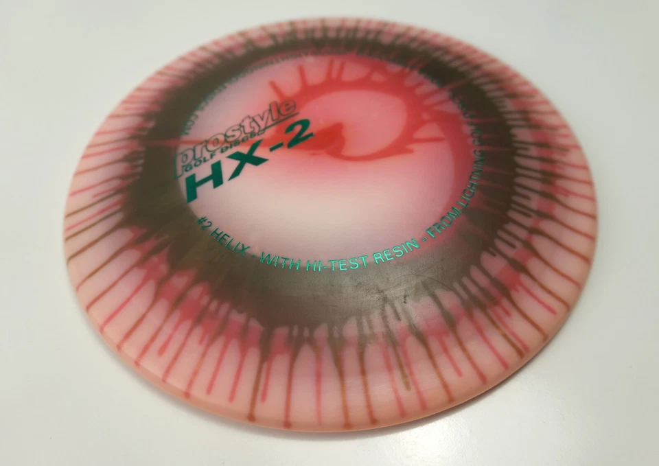 Lightning Disc Golf Pro Style HX-2 Driver #2 Helix Rare Oop - Image 1 of 1