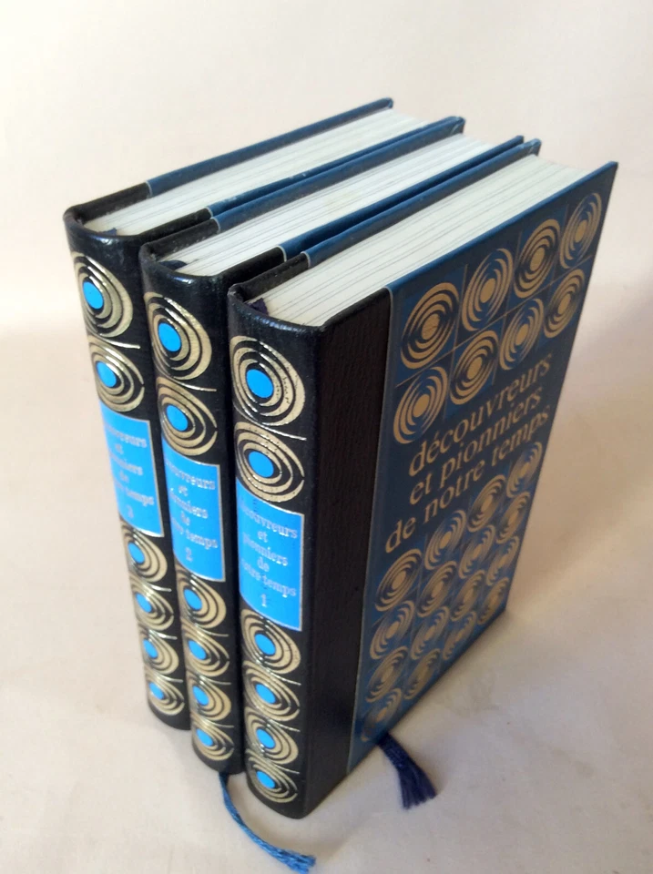 Découvreurs et Pionniers de Notre Temps * Editions Famot 1976 * 3 Vol. Bon Etat - Photo 1/3