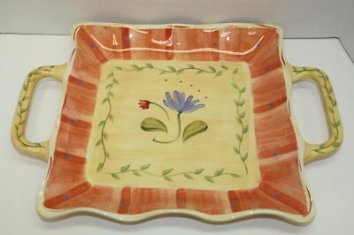 Pfalzgrafft Napoli 14 inch Serving Tray Colorful - Image 1 of 3