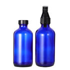 250ml amber glass spray bottles (4 pieces, blue)