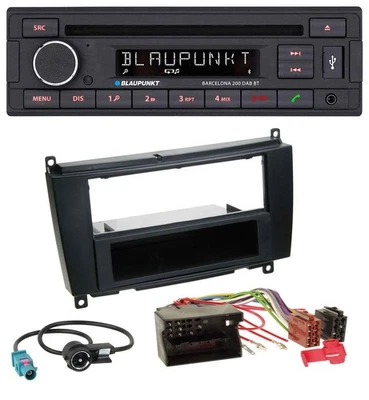 Blaupunkt USB DAB CD Bluetooth MP3 Autoradio für Mercedes CLK W209 ab 06 Coupe 0 - Bild 1 von 4