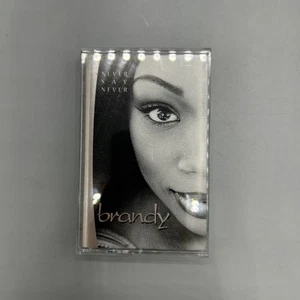 Never Say Never by Brandy (Cassette, Jun-1998, Atlantic (Label)) - Picture 1 of 4