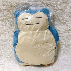 Authentic Pokemon Center Original Snorlax Fluffy Hugging Plush Doll Japan - Picture 1 of 2