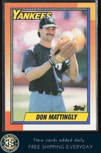 Don Mattingly 1990 Topps #200 casi nuevo-como nuevo o mejor - Imagen 1 de 2